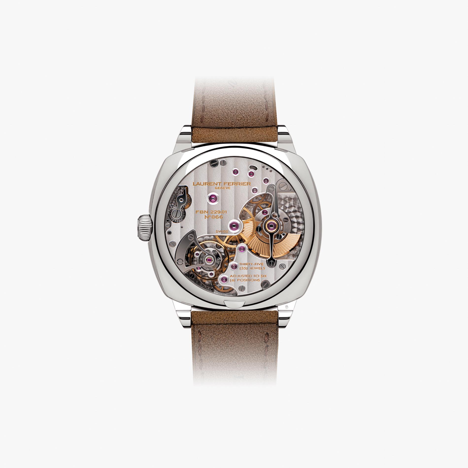 Square Micro-Rotor
Evergreen made by Laurent Ferrier