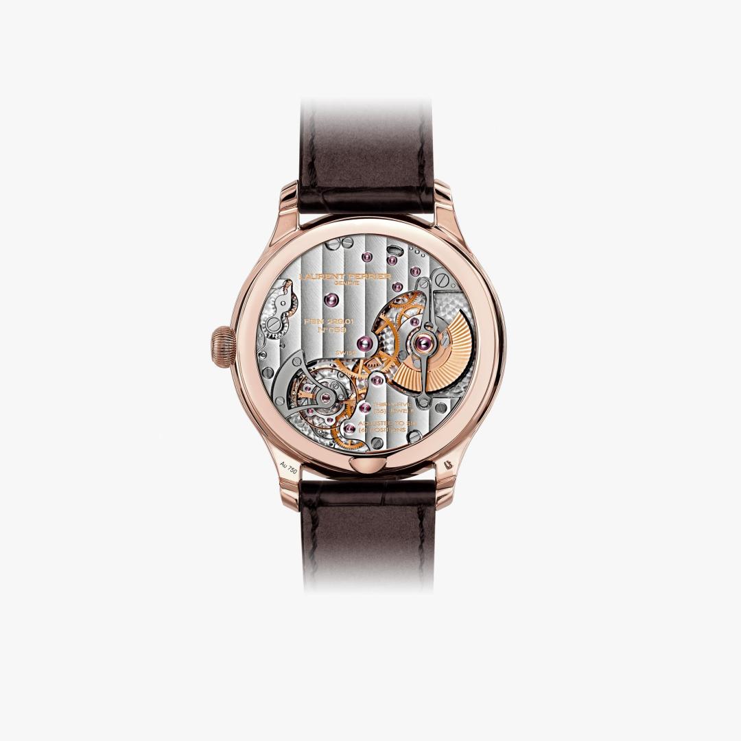 Classic Micro‑Rotor
Silver made by Laurent Ferrier